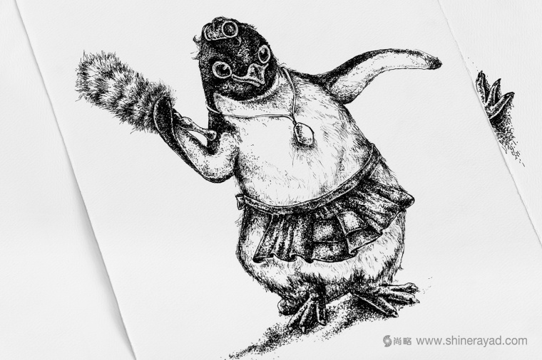 Adelie & the Stone 購物中心節日品牌形象設計與插畫禮品包裝設計