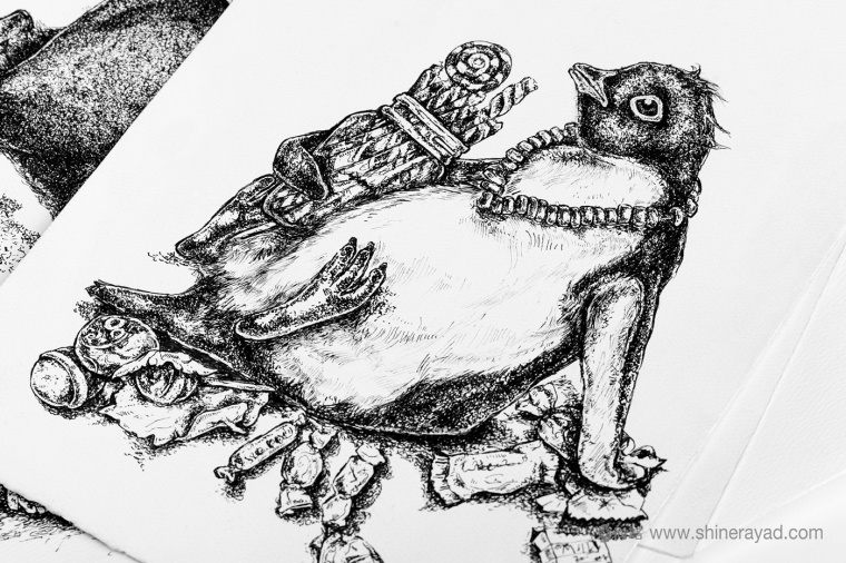 Adelie & the Stone 購物中心節日品牌形象設計與插畫禮品包裝設計