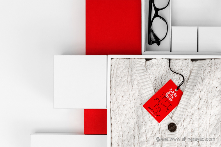 Adelie & the Stone 購物中心節日品牌形象設計與插畫禮品包裝設計