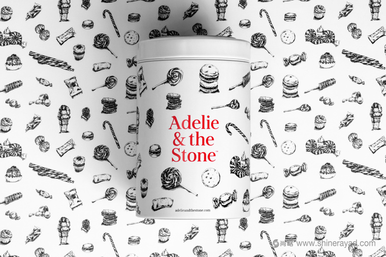 Adelie & the Stone 購物中心節日品牌形象設計與插畫禮品包裝設計