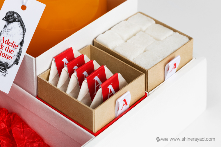 Adelie & the Stone 購物中心節日品牌形象設計與插畫禮品包裝設計