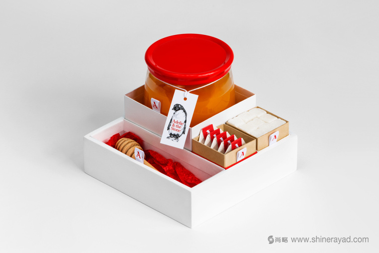 Adelie & the Stone 購物中心節日品牌形象設計與插畫禮品包裝設計