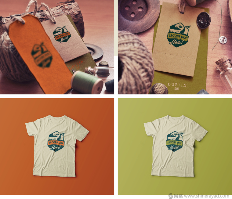 上海品牌設計公司設計欣賞：Jacobs Inn 旅館酒店裝飾性VI設計3