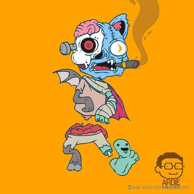 千萬不要錯過這些可怕的怪物設計怪物卡通形象設計-上海品牌策劃設計公司