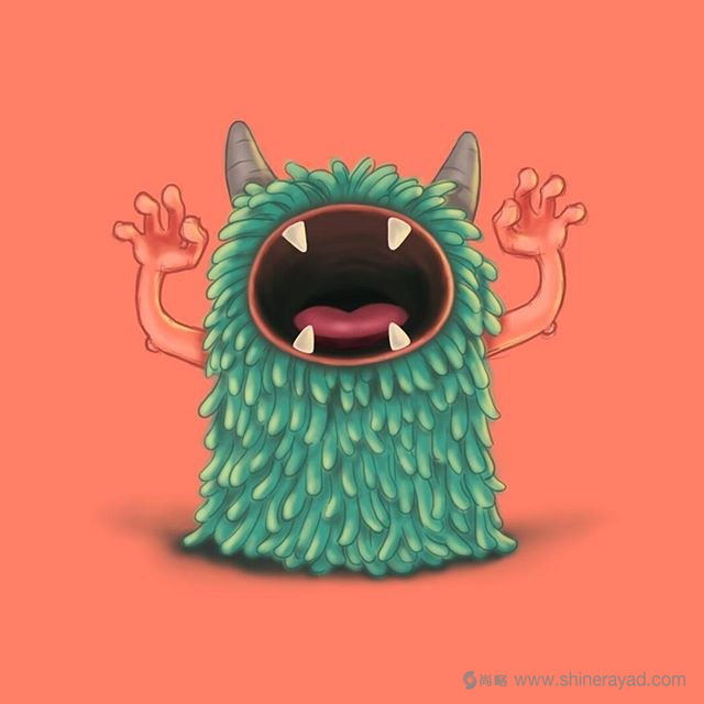 千萬不要錯過這些可怕的怪物設計怪物卡通形象設計-上海品牌策劃設計公司
