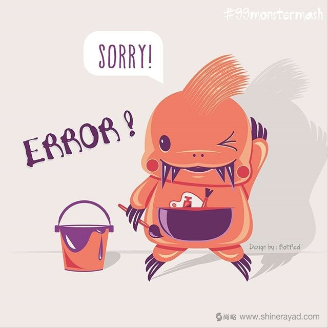 千萬不要錯過這些可怕的怪物設計怪物卡通形象設計-上海品牌策劃設計公司