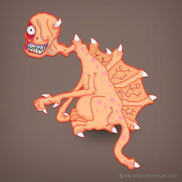 千萬不要錯過這些可怕的怪物設計怪物卡通形象設計-上海品牌策劃設計公司