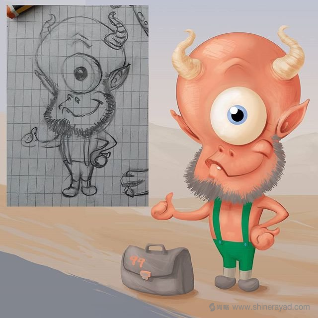 千萬不要錯過這些可怕的怪物設計怪物卡通形象設計-上海品牌策劃設計公司