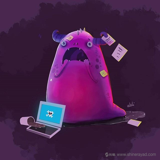 千萬不要錯過這些可怕的怪物設計怪物卡通形象設計-上海品牌策劃設計公司