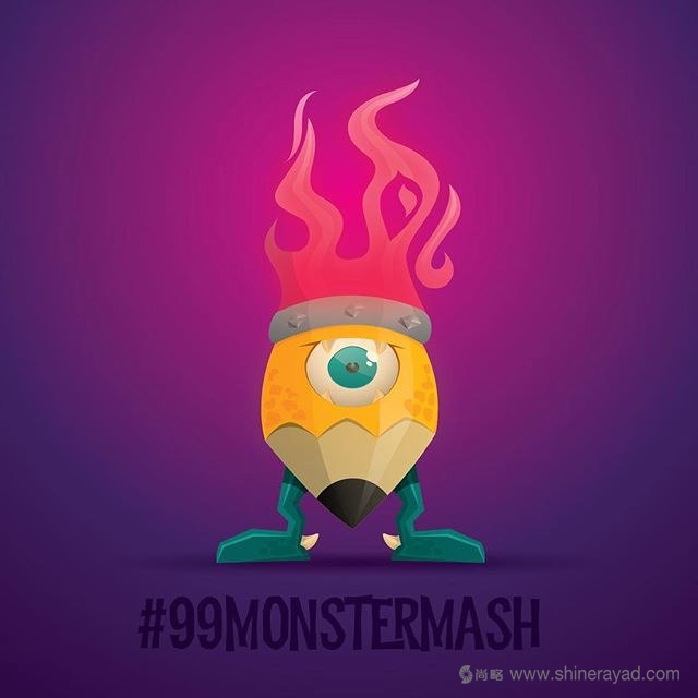 千萬不要錯過這些可怕的怪物設計怪物卡通形象設計-上海品牌策劃設計公司