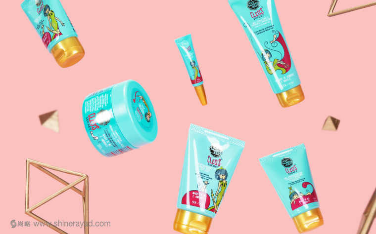 CLEO’S SECRET手腳護理化妝品系列產品包裝設計-上海包裝設計公司