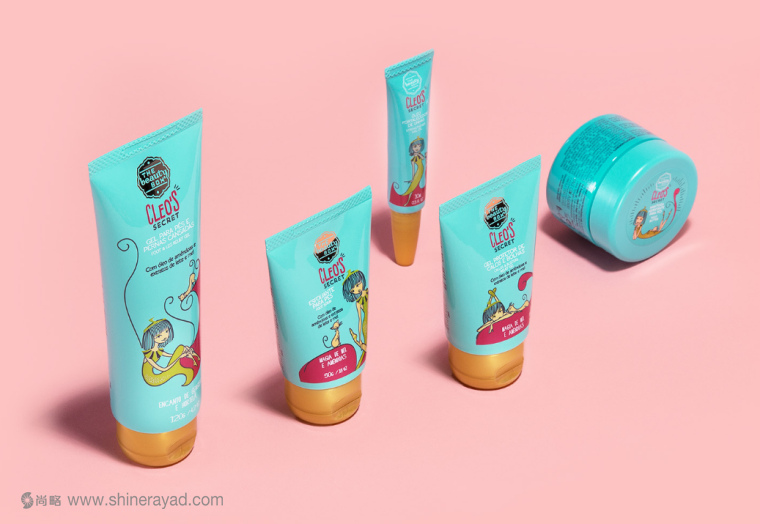 CLEO’S SECRET手腳護理化妝品系列產品包裝設計-上海包裝設計公司