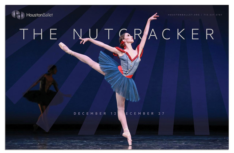 休斯敦芭蕾舞團藝術新品牌形象設計-平面廣告設計-上海品牌設計公司5