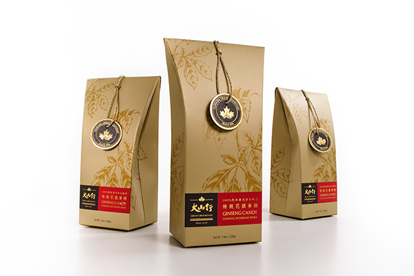 上海包裝設計公司設計欣賞：大山行御奉花旗參禮盒包裝設計5