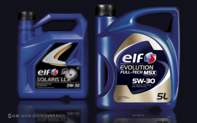 ELF汽車潤滑油品牌包裝設計標簽設計-上海包裝設計公司4