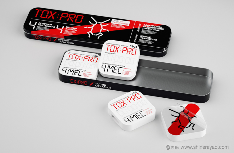 上海包裝設計公司設計欣賞-TOX:PRO 殺蟲劑驅蚊劑系列產品包裝設計4