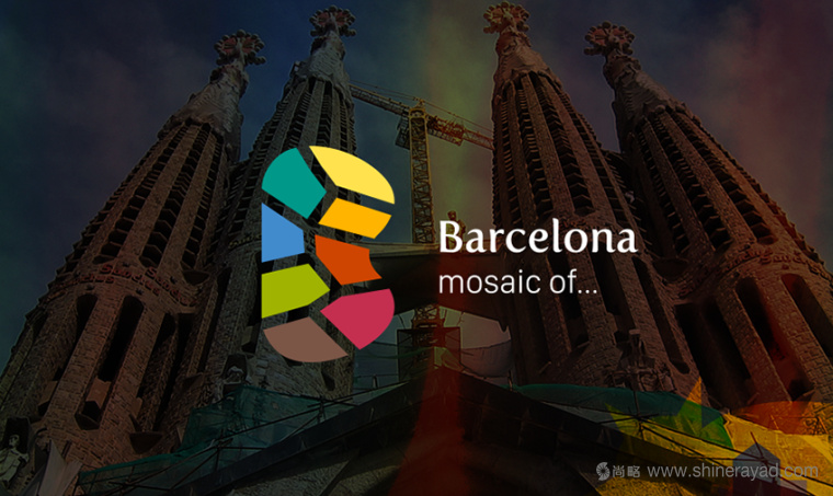 巴塞羅那城市品牌形象設計LOGO設計-上海LOGO設計公司1