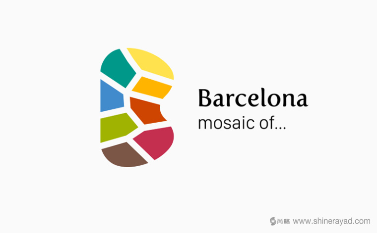 巴塞羅那城市品牌形象設計LOGO設計-上海LOGO設計公司2