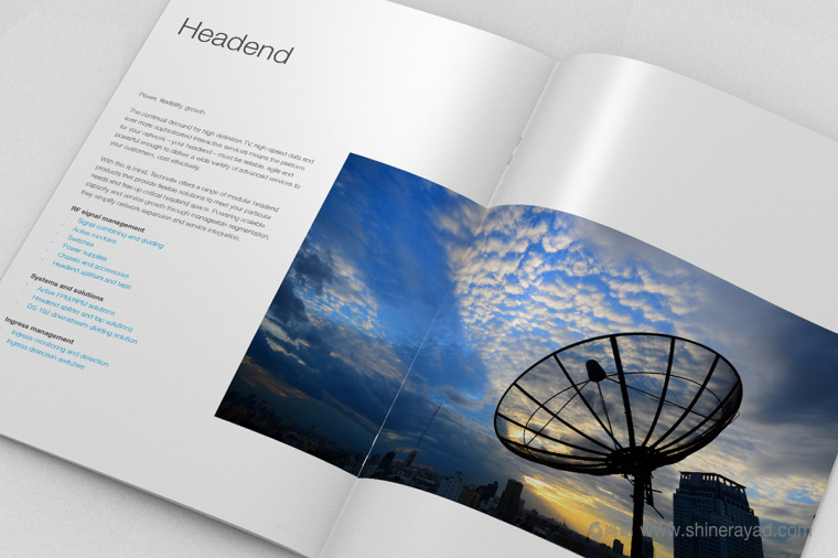 上海畫冊設(shè)計公司設(shè)計鑒賞Technetix 技術(shù)通信公司品牌產(chǎn)品宣傳畫冊設(shè)計4