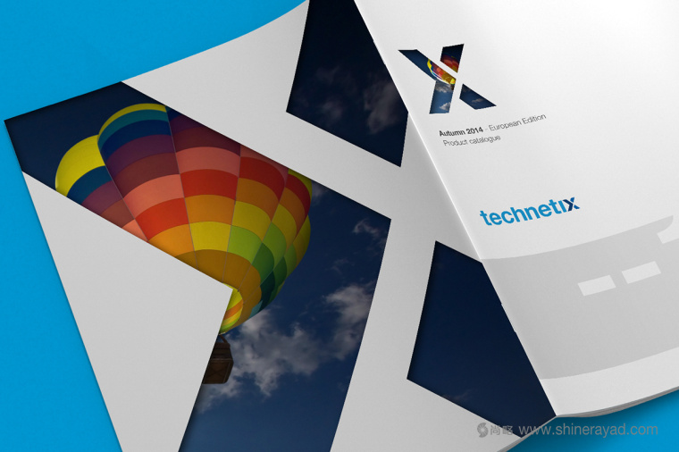 上海畫冊設(shè)計公司設(shè)計鑒賞Technetix 技術(shù)通信公司品牌產(chǎn)品宣傳畫冊封底設(shè)計
