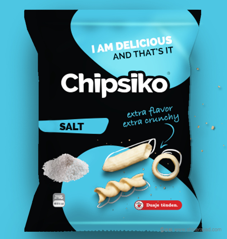 2Chipsiko 薯條零食包裝設計欣賞-上海食品快消品包裝設計公司