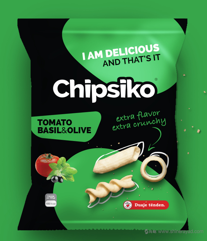 6Chipsiko 薯條零食包裝設計欣賞-上海食品快消品包裝設計公司