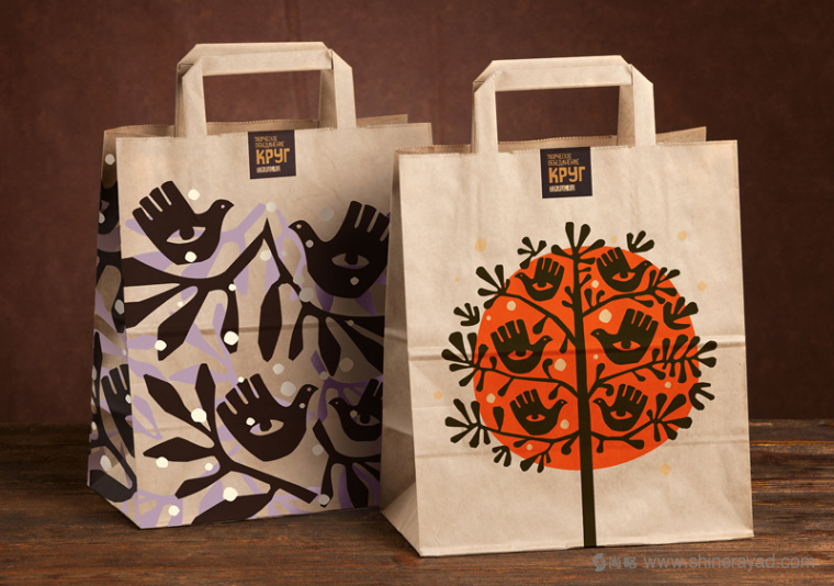 上海品牌形象設計公司欣賞：KPYR聾盲人殘疾人慈善基金會品牌形象識別設計-手提袋子設計2