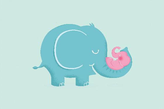 little big 系列嬰兒護(hù)膚品紙尿褲嬰兒用品品牌小象標(biāo)志設(shè)計(jì)-上海標(biāo)志設(shè)計(jì)公司6