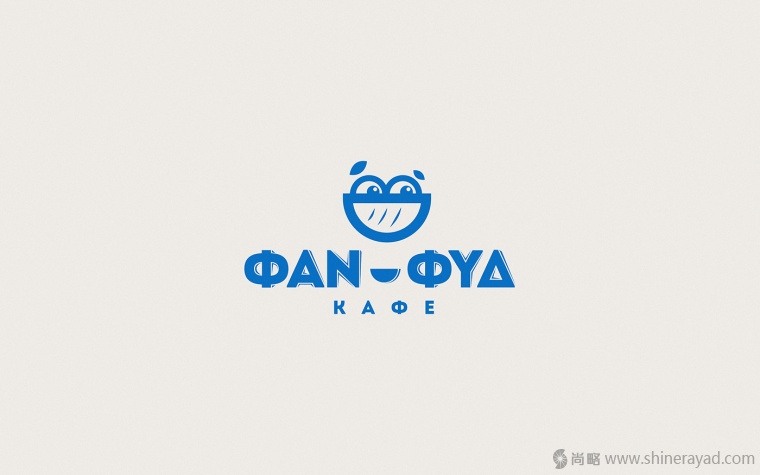 上海VI設計公司設計欣賞-ФАN ФYD Cafe 咖啡漢堡餐廳餐飲VI設計2