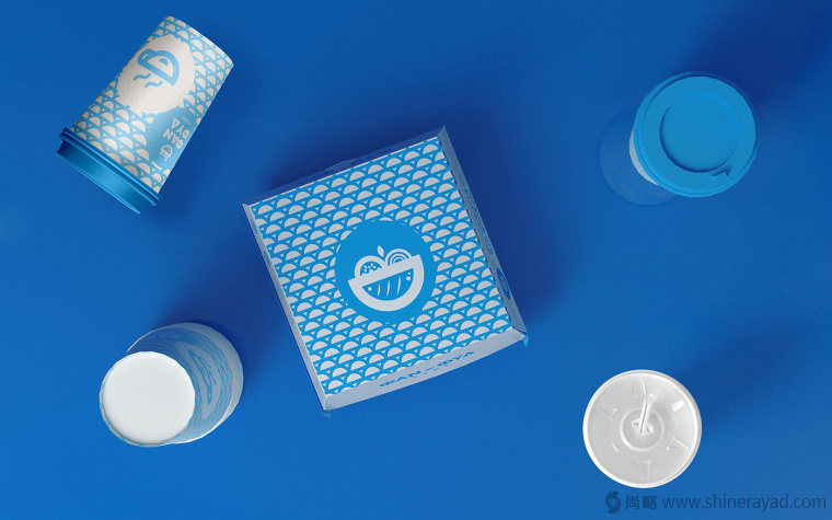 上海VI設計公司設計欣賞-ФАN ФYD Cafe 咖啡漢堡餐廳餐飲VI設計12