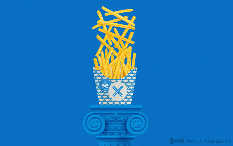 上海VI設計公司設計欣賞-ФАN ФYD Cafe 咖啡漢堡餐廳餐飲VI設計14