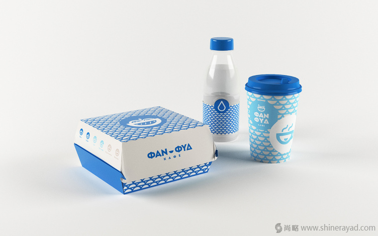 上海VI設計公司設計欣賞-ФАN ФYD Cafe 咖啡漢堡餐廳餐飲VI設計17