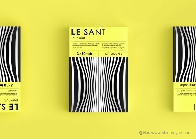 LE SANTI 美體塑身減肥產品包裝設計-上海包裝設計公司設計欣賞7