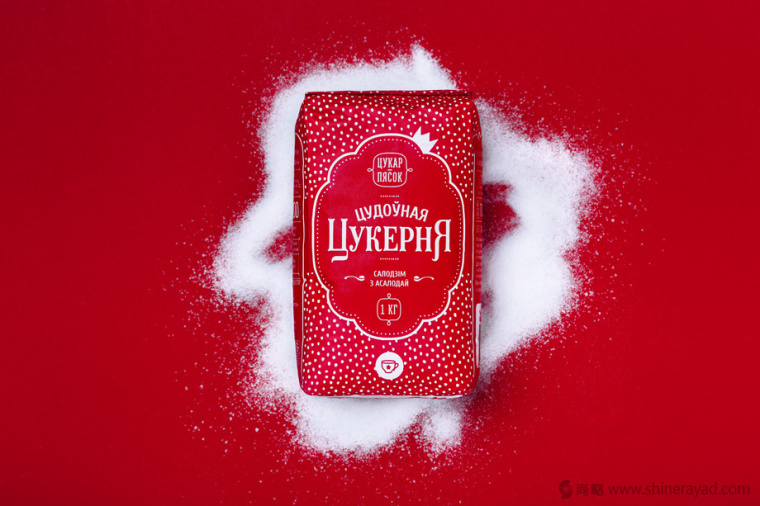 上海包裝設(shè)計公司設(shè)計欣賞點評：紅色裝 TSUKERNYA 咖啡方糖砂糖包裝設(shè)計6