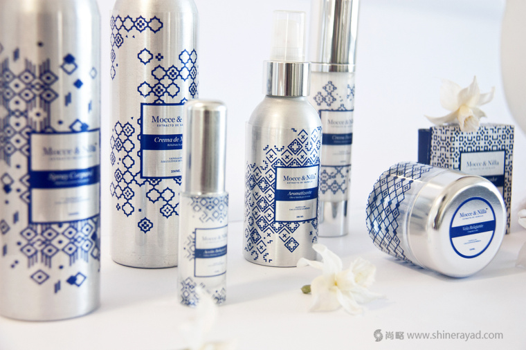 青花瓷風(fēng)格 Mocce & Nilla 化妝品護(hù)膚品包裝設(shè)計(jì)-上海包裝設(shè)計(jì)公司設(shè)計(jì)欣賞3