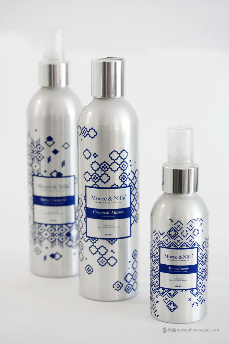 青花瓷風(fēng)格 Mocce & Nilla 化妝品護(hù)膚品包裝設(shè)計(jì)-上海包裝設(shè)計(jì)公司設(shè)計(jì)欣賞4