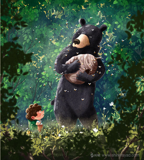 上海品牌形象設計公司尚略分享考拉不允許兒童插畫設計欣賞5