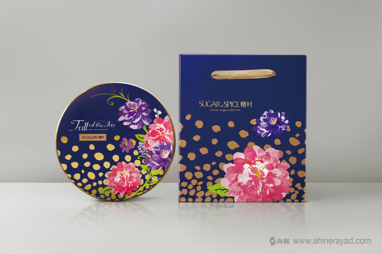 糖村牛扎糖糖果新年禮盒包裝設計牡丹花篇-上海包裝設計公司5