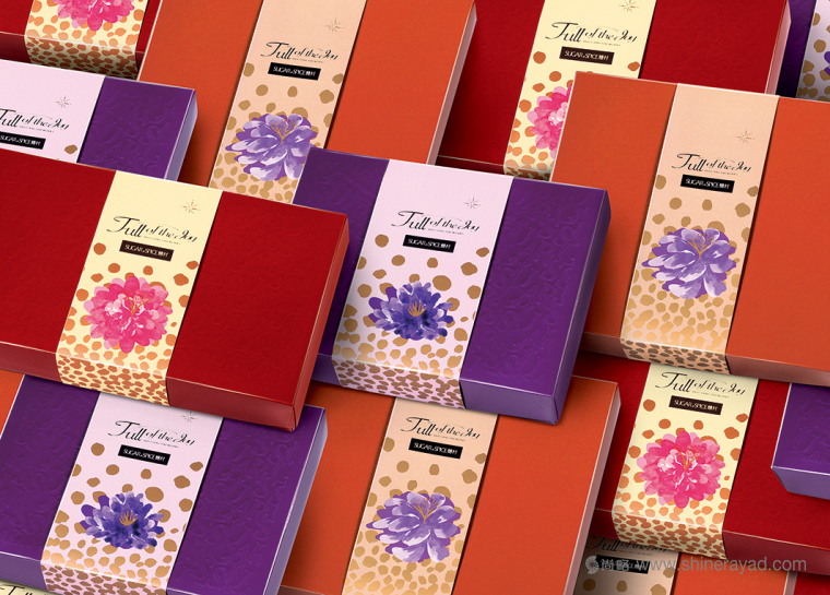 糖村牛扎糖糖果新年禮盒包裝設計牡丹花篇-上海包裝設計公司10