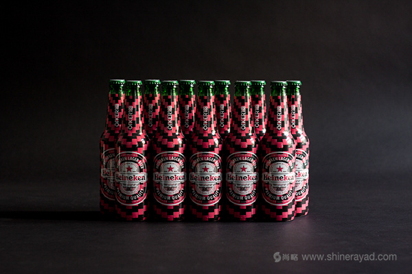 上海包裝設計欣賞Heineken 喜力啤酒2016酒吧版包裝設計1