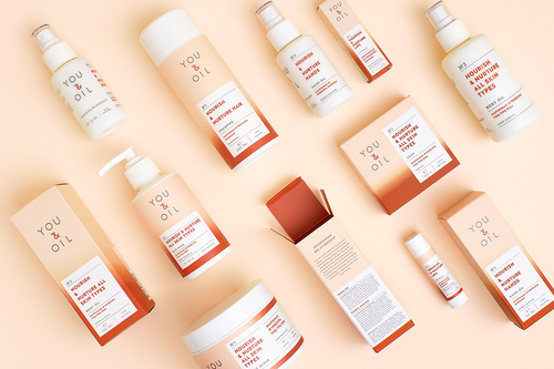 漸變色 YOU & OIL 純天然化妝品護膚品包裝設計-上海包裝設計公司設計鑒賞9