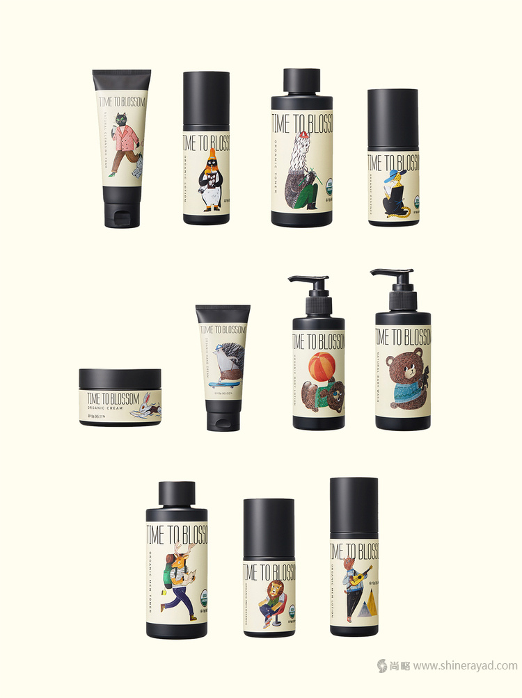 TIME TO BLOSSOM 美容護膚產品化妝品品牌包裝設計-上海包裝設計公司6