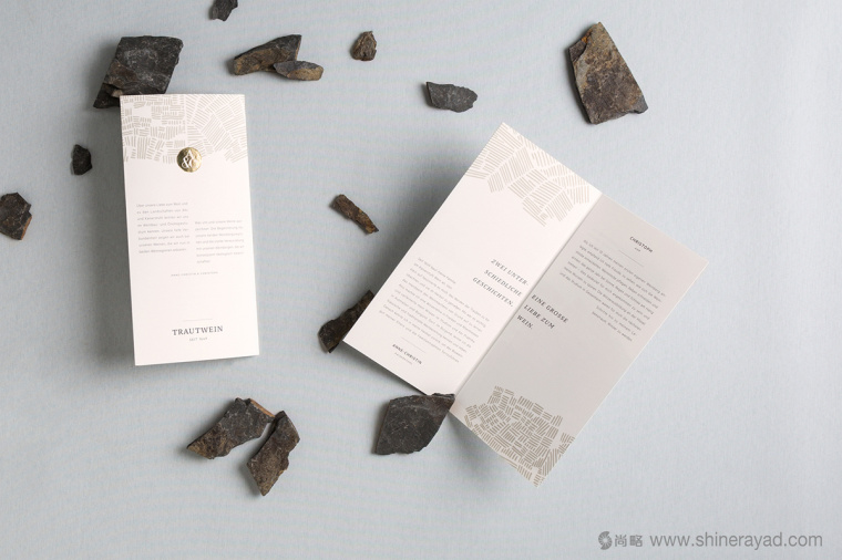 上海品牌形象設計欣賞：A&C葡萄酒品牌LOGO設計VI設計-宣傳單設計4