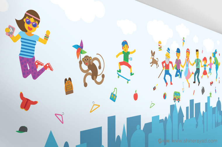 上海品牌形象設(shè)計公司-Jump Park 兒童樂園幼兒園品牌VI視覺識別形象設(shè)計2