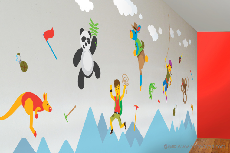 上海品牌形象設(shè)計公司-Jump Park 兒童樂園幼兒園品牌VI視覺識別形象設(shè)計6