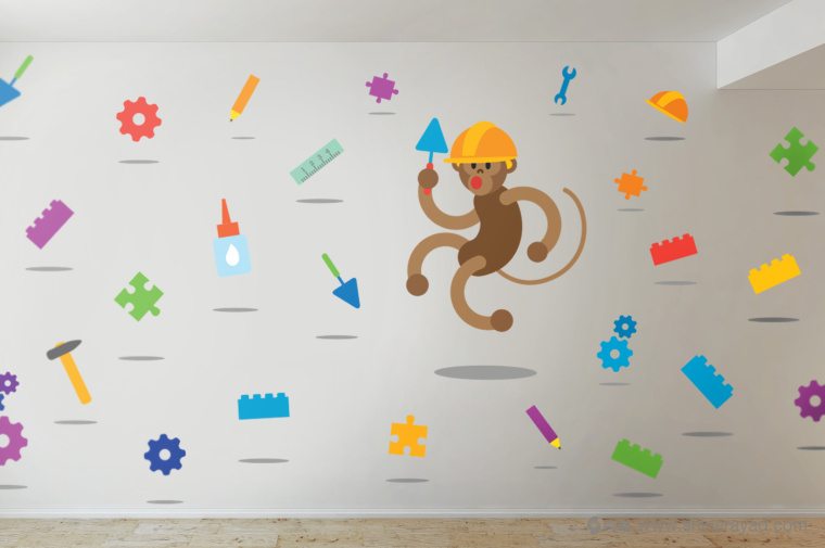 上海品牌形象設(shè)計公司-Jump Park 兒童樂園幼兒園品牌VI視覺識別形象設(shè)計4