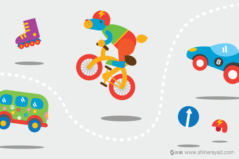 上海品牌形象設(shè)計公司-Jump Park 兒童樂園幼兒園品牌VI視覺識別形象設(shè)計8