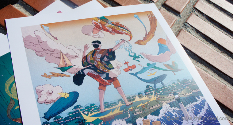 日本旅行故事插畫設計欣賞-上海品牌形象設計公司10