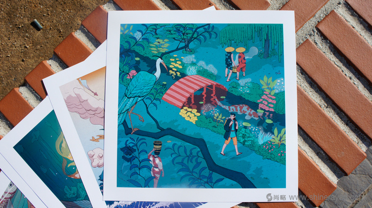 日本旅行故事插畫設計欣賞-上海品牌形象設計公司11