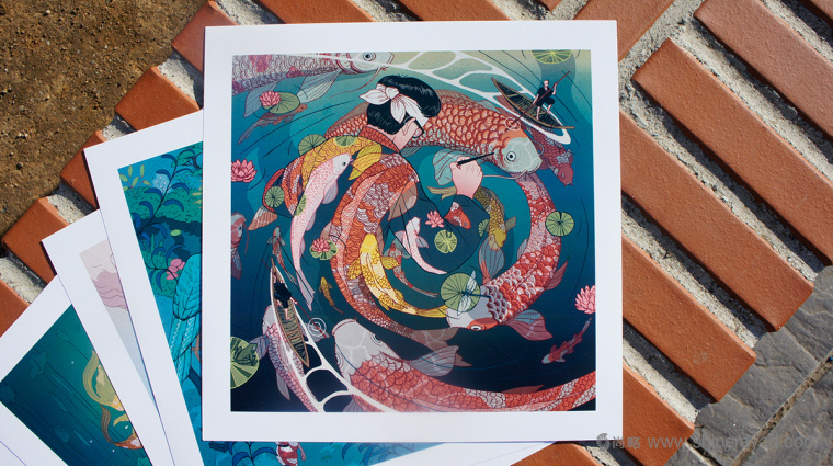 日本旅行故事插畫設計欣賞-上海品牌形象設計公司12